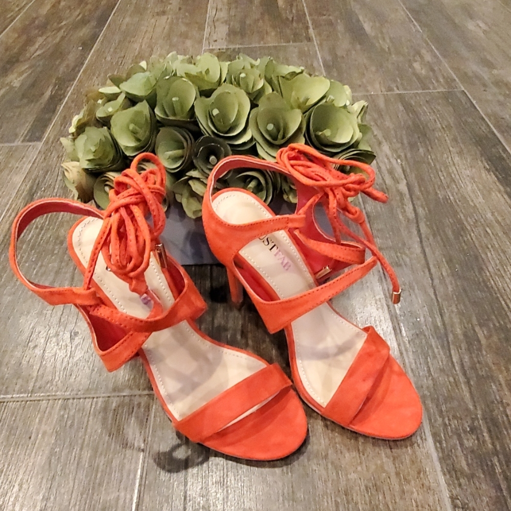 Reeta strap up high heels